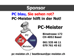PC-MEISTER Beat Braun, Birsstrasse 172, 4052 Basel