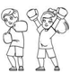 Fitnesstraining Kinder ab 9 - 12 J. bei Arnold Boxfit 4133 - Symbolbild