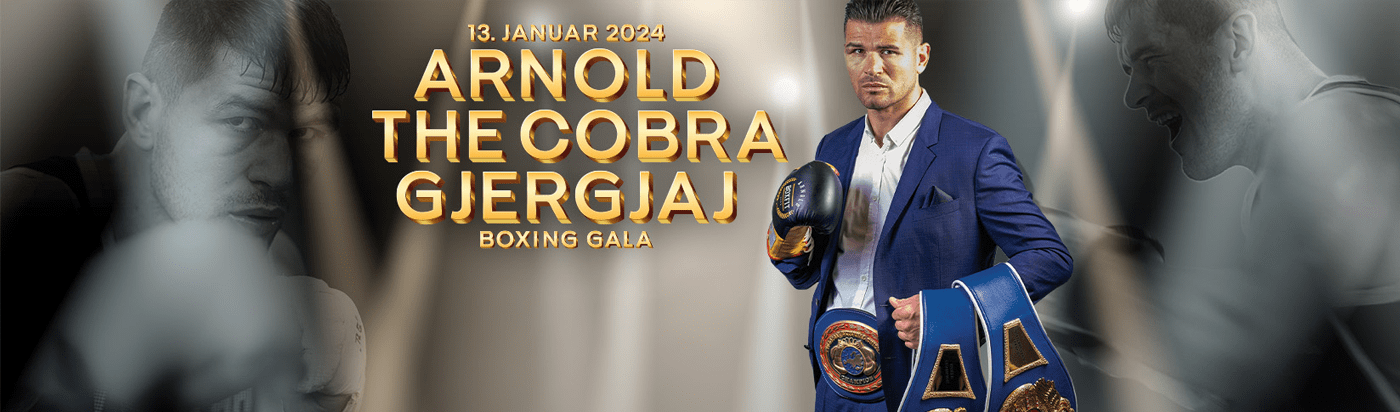 Arnold The Cobra Gjergjaj Boxing Gala vom 27.04.2024